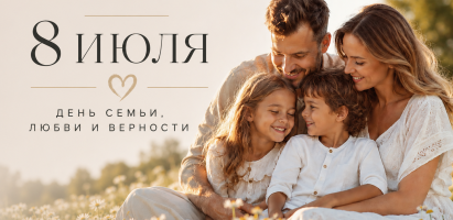 С Днём семьи, любви и верности!